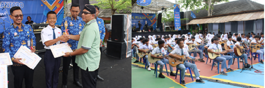 PUNCAK FESTIVAL PELAJAR  27 VISION ONE ART MERIAH